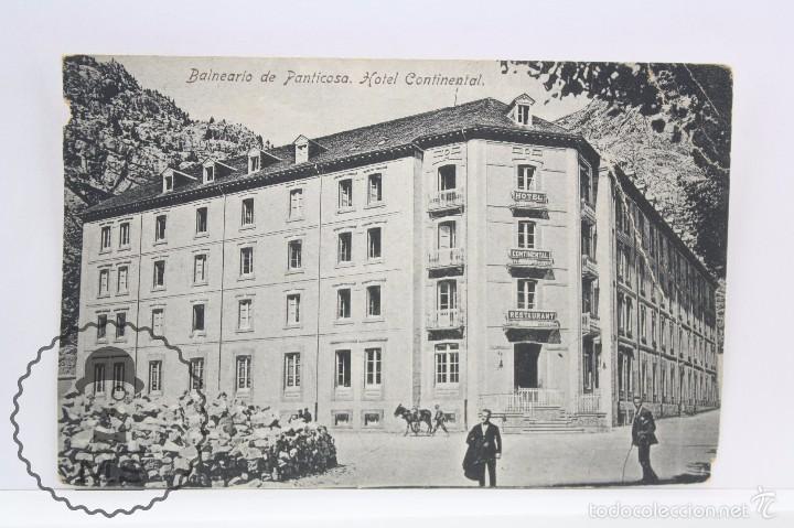 Postales: Antigua Postal - Balneario de Panticosa. Hotel Continental - Sin Circular