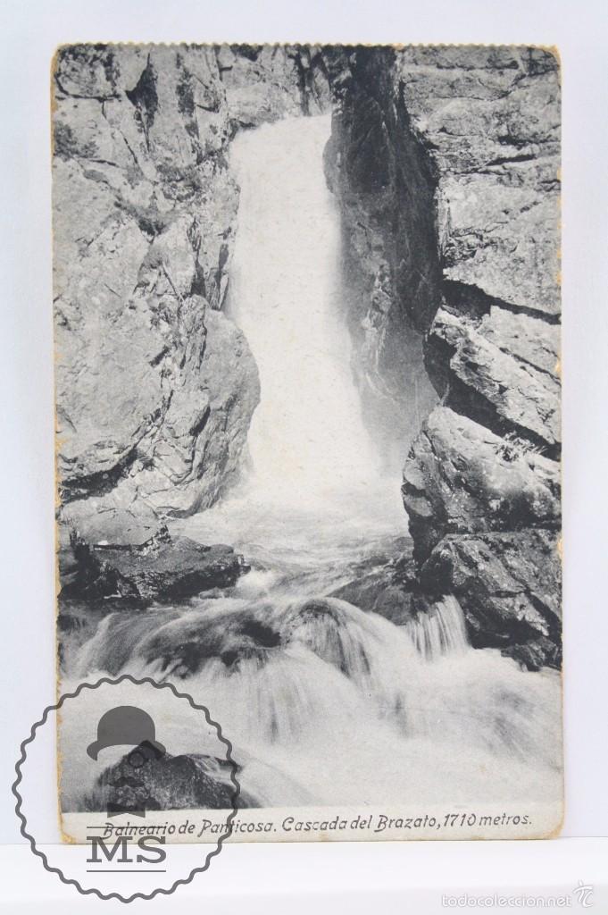 Postales: Antigua Postal - Balneario de Panticosa. Cascada del Brazato, 1710 m - Sin Circular