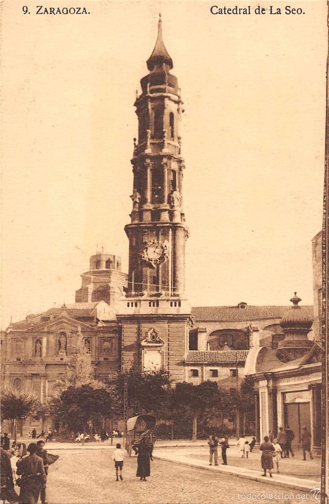 Postales: ZARAGOZA.- CATEDRAL DE LA SEO - Foto 1