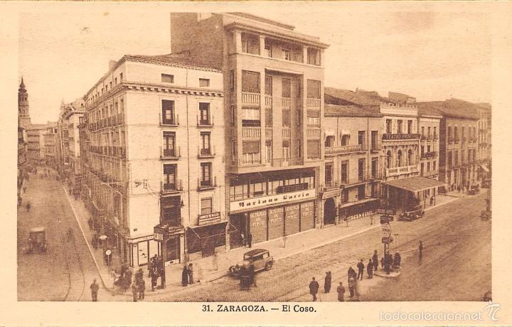 Postales: ZARAGOZA.- EL COSO. - Foto 1