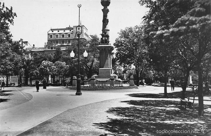 Postales: ZARAGOZA.- MONUMENTO A LANUZA EN LA PLAZA DE ARAG&Oacute;N