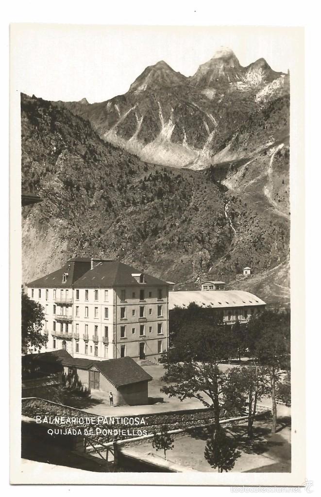 Postales: BALNEARIO DE PANTICOSA .- QUIJADA DE PONDIELLOS .- POSTAL FOTOGRAFICA