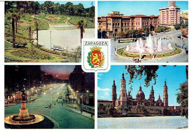 Postales: POSTAL DE ZARAGOZA - CIRCULADA,ED.ARRIBIS - Foto 1