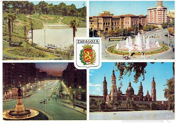 Postales: POSTAL DE ZARAGOZA,CIRCULADA ED. ARRIBAS - Foto 1