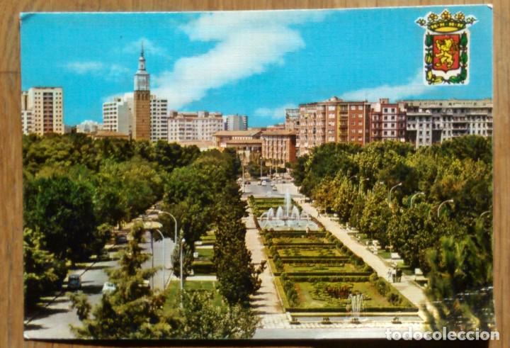 Postales: ZARAGOZA - PARQUE GENERAL PRIMO DE RIVERA - Foto 1