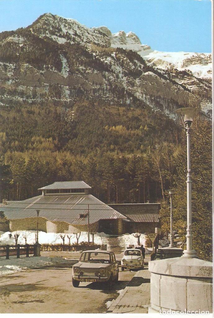 Postales: CANFRANC, BARRANCO ESTIVELLA E IGLESIA, EDIC.SICILIA, SIN CIRCULAR