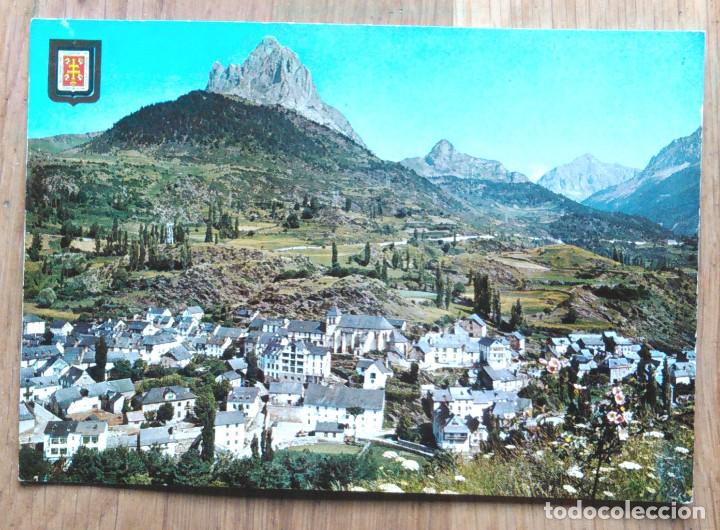 Postales: SALLENT DE GALLEGO - VISTA PARCIAL