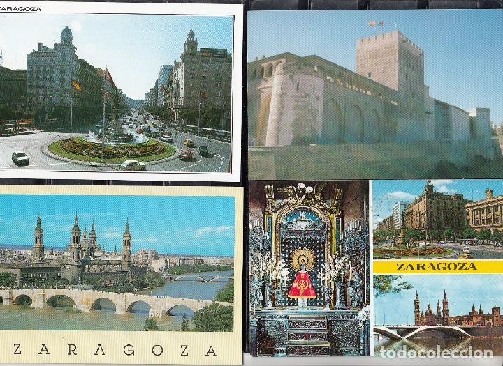 Postales: LOTE DE 50 POSTALES DE ZARAGOZA - Foto 1