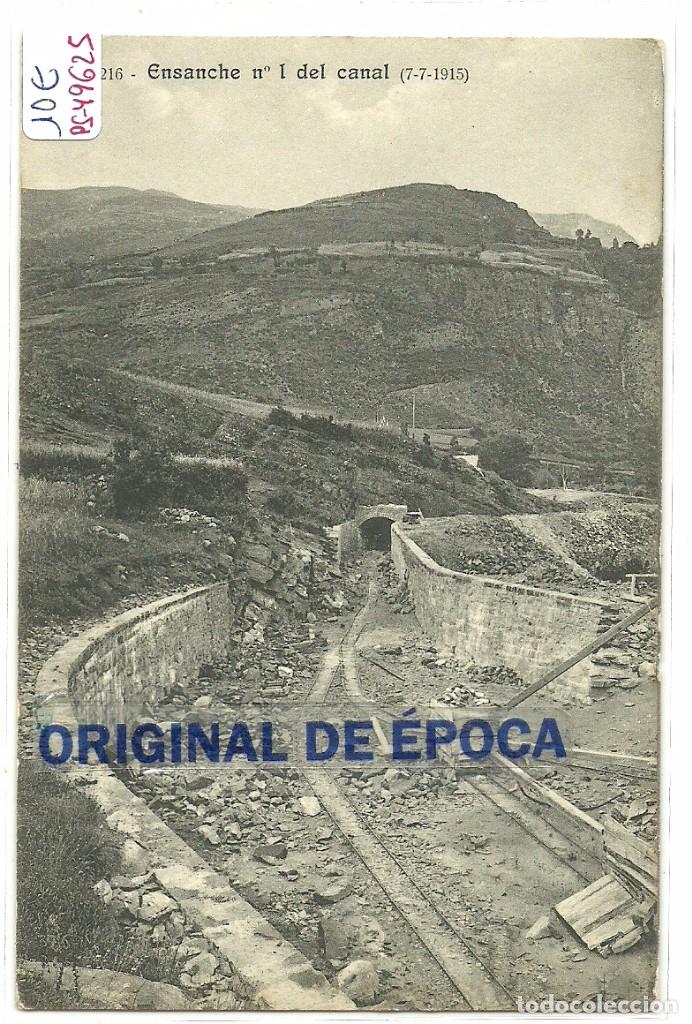 Postcards: (PS-49625)POSTAL DE ENSANCHE N&ordm;1 DEL CANAL,7-7-1915