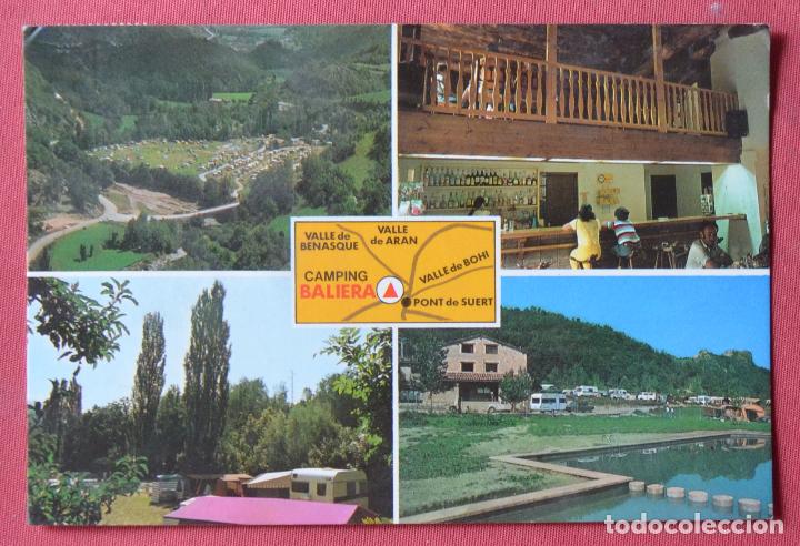 Postales: CAMPING BALIERA - BONANSA - HUESCA - CIRCULADA - Foto 1