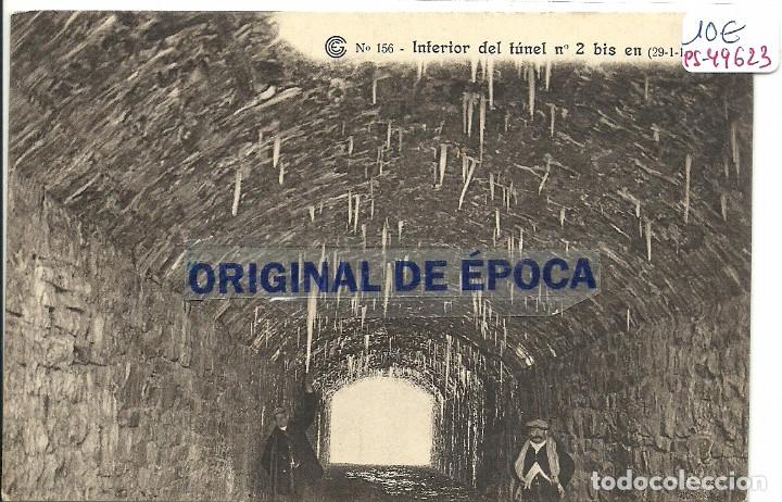 Postcards: (PS-49623)POSTAL DE INTERIOR DEL TUNEL N&ordm;2 BIS en 29-1-1915