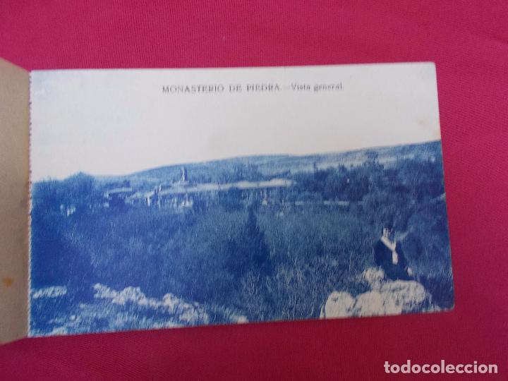 Postales: BLOCK. RECUERDO DEL MONASTERIO DE PIEDRA. 20 POSTALES. - Foto 9