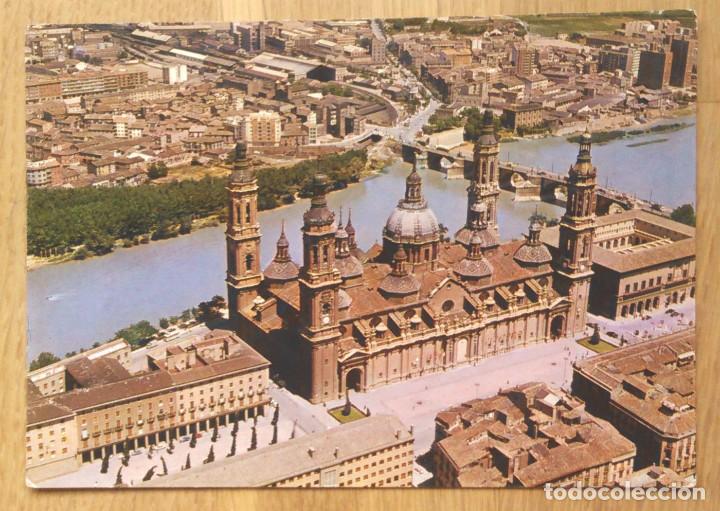 Postales: ZARAGOZA - VISTA A&Eacute;REA - Foto 1