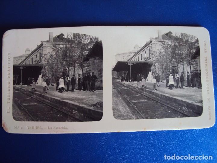 Postales: (ES-164) TERUEL - LA ESTACION - Foto 1