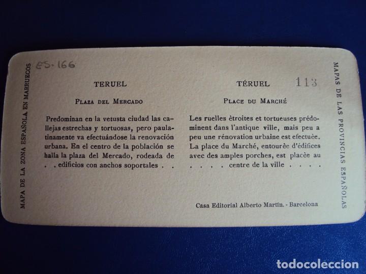 Postales: (ES-166) TERUEL - PLAZA DEL MERCADO - Foto 2