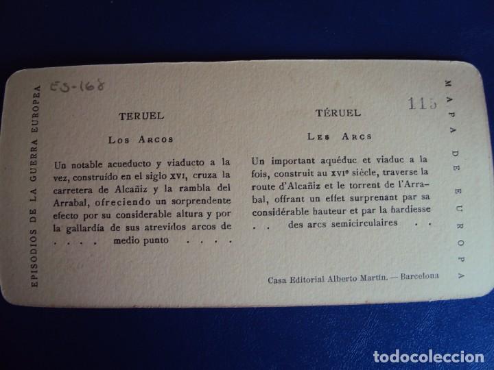 Postales: (ES-168) TERUEL - LOS ARCOS - Foto 2