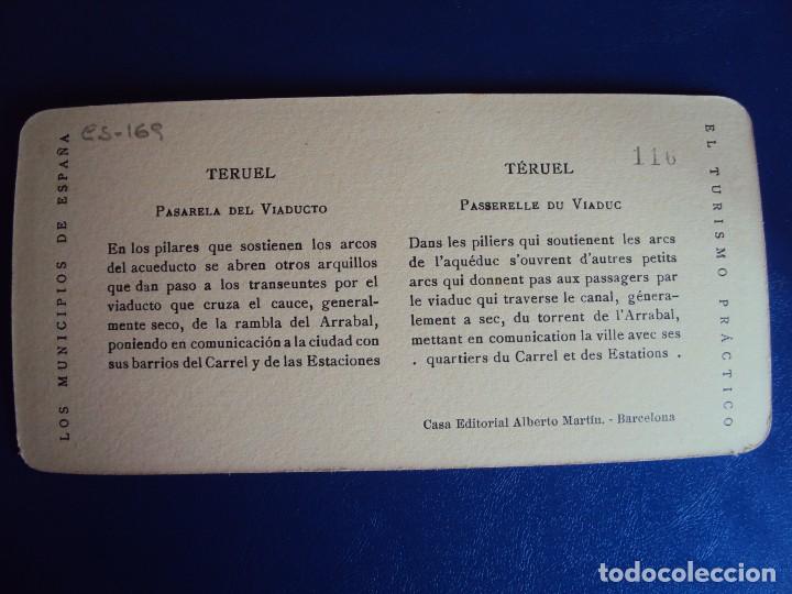 Postales: (ES-169) TERUEL - PASARELA DEL VIADUCTO - Foto 2