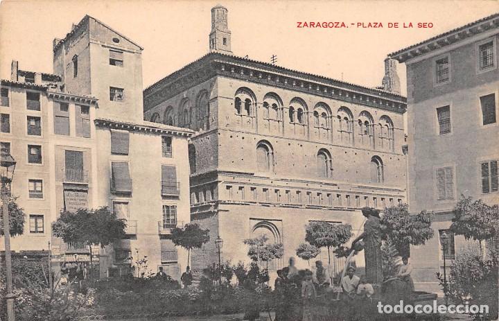 Postales: ZARAGOZA.- PLAZA DE LA SEO