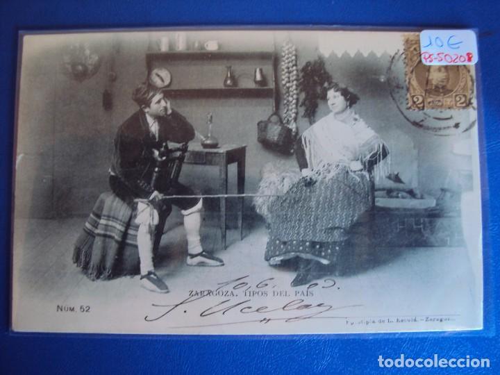 Postales: (PS-50208)POSTAL DE ZARAGOZA-TIPOS DEL PAIS.L.ESCOLA