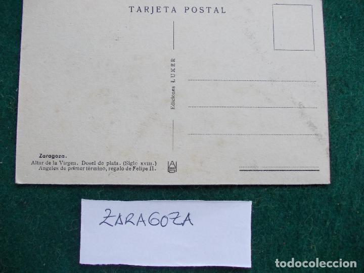 Postales: Postal de Zaragoza antigua - Foto 2