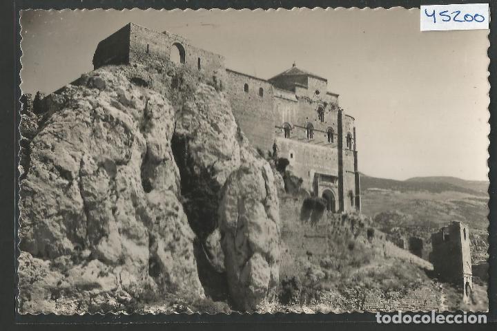 Postales: CASTILLO DE LOARRE - 11- VISTA GENERAL .FACHADA PRINCIPAL - ED. SICILIA -VER REVERSO-(45.200)