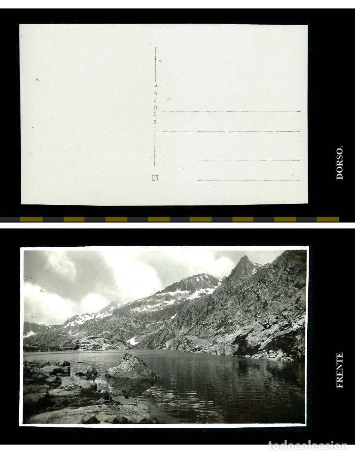 Postales: Postal fotografica.Lago. Pirineo de huesca?. Infonal.