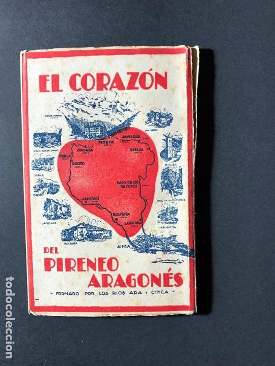Postales: Desplegable postales. El coraz&oacute;n del pirineo Aragon&eacute;s