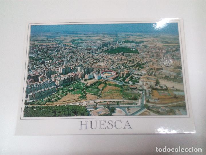 Postales: POSTAL DE HUESCA VISTA AEREA - Foto 1