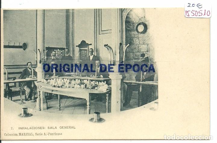 Postales: (PS-50510)POSTAL DE PANTICOSA-INHALACIONES:SALA GENERAL