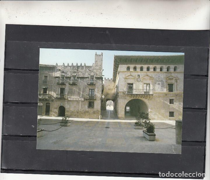 Postales: N&ordm; 1 VALDERROBLES. PLAZA DE ESPA&Ntilde;A - Foto 1