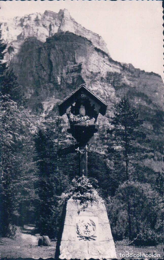 Postales: POSTAL PARQUE NACIONAL ORDESA - VIRGEN DEL PILAR Y LA FRAUCATA EN LA BIFURCACION - SICILIA 70