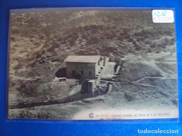 Postkarten: (PS-50671)CATALANA DE GAS Y ELECTRICIDAD S.A.OBRAS DEL SALTO DE EL RUN.POSTAL N&ordm;14 Bis