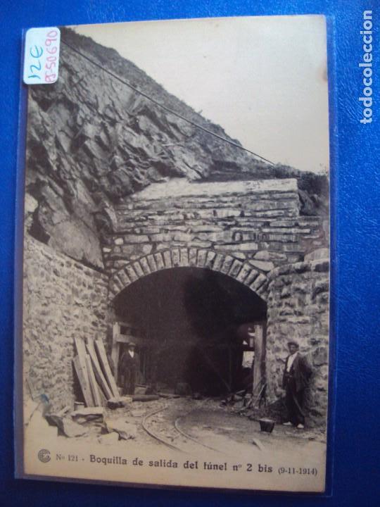 Postales: (PS-50690)CATALANA DE GAS Y ELECTRICIDAD S.A.OBRAS DEL SALTO DE EL RUN.POSTAL N&ordm; 121