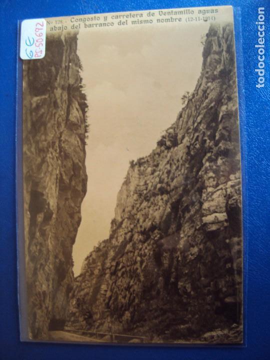 Postales: (PS-50692)CATALANA DE GAS Y ELECTRICIDAD S.A.OBRAS DEL SALTO DE EL RUN.POSTAL N&ordm; 128
