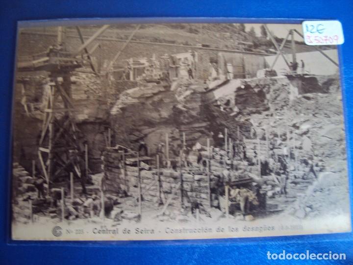 Postales: (PS-50709)CATALANA DE GAS Y ELECTRICIDAD S.A.OBRAS DEL SALTO DE EL RUN.POSTAL N&ordm; 225