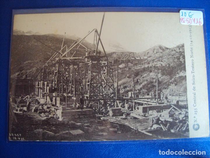 Postkarten: (PS-50716)CATALANA DE GAS Y ELECTRICIDAD S.A.OBRAS DEL SALTO DE EL RUN.POSTAL N&ordm; 255