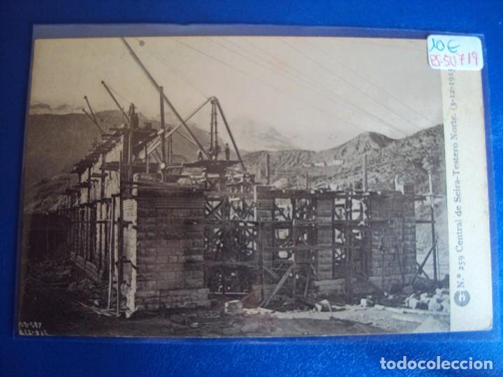 Postales: (PS-50719)CATALANA DE GAS Y ELECTRICIDAD S.A.OBRAS DEL SALTO DE EL RUN.POSTAL N&ordm; 259