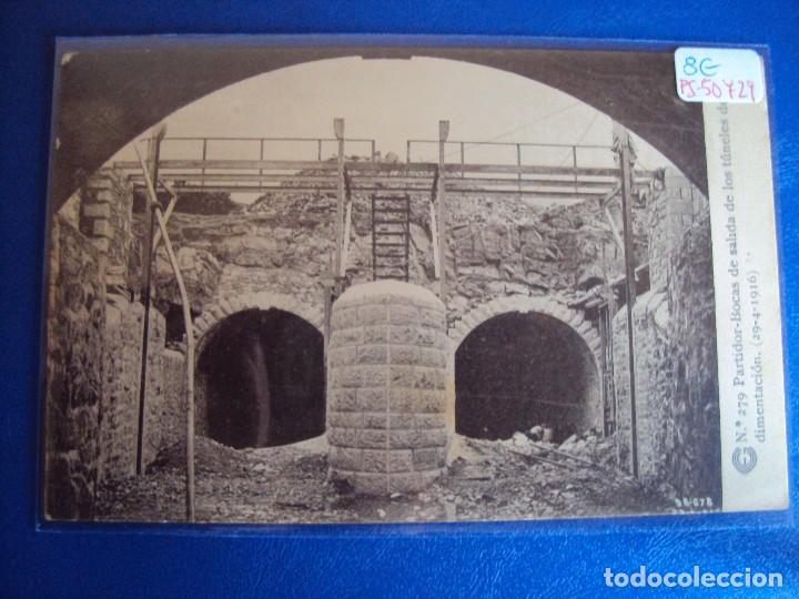 Postales: (PS-50729)CATALANA DE GAS Y ELECTRICIDAD S.A.OBRAS DEL SALTO DE EL RUN.POSTAL N&ordm; 279