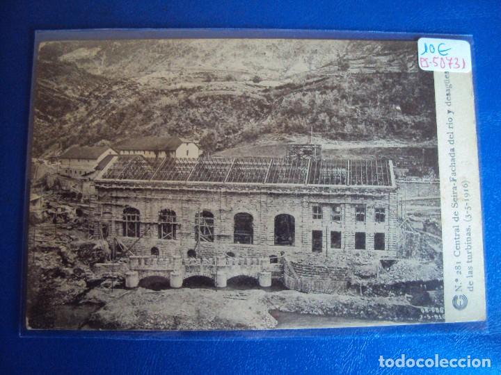 Postales: (PS-50731)CATALANA DE GAS Y ELECTRICIDAD S.A.OBRAS DEL SALTO DE EL RUN.POSTAL N&ordm; 281