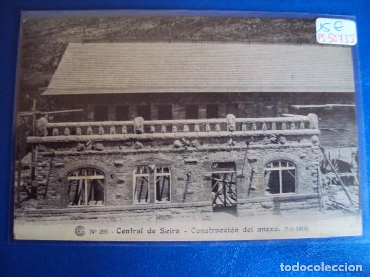 Postales: (PS-50738)CATALANA DE GAS Y ELECTRICIDAD S.A.OBRAS DEL SALTO DE EL RUN.POSTAL N&ordm; 293