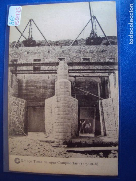 Postales: (PS-50735)CATALANA DE GAS Y ELECTRICIDAD S.A.OBRAS DEL SALTO DE EL RUN.POSTAL N&ordm; 290