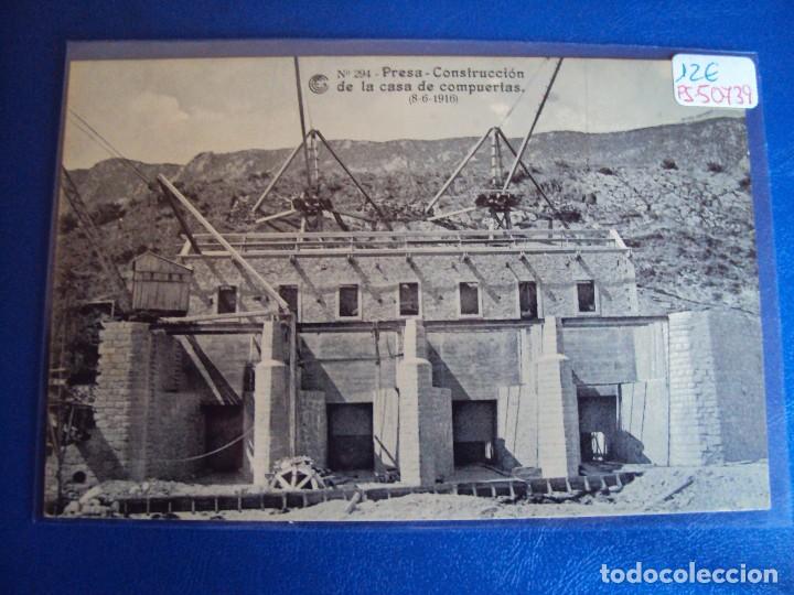 Postales: (PS-50739)CATALANA DE GAS Y ELECTRICIDAD S.A.OBRAS DEL SALTO DE EL RUN.POSTAL N&ordm; 294
