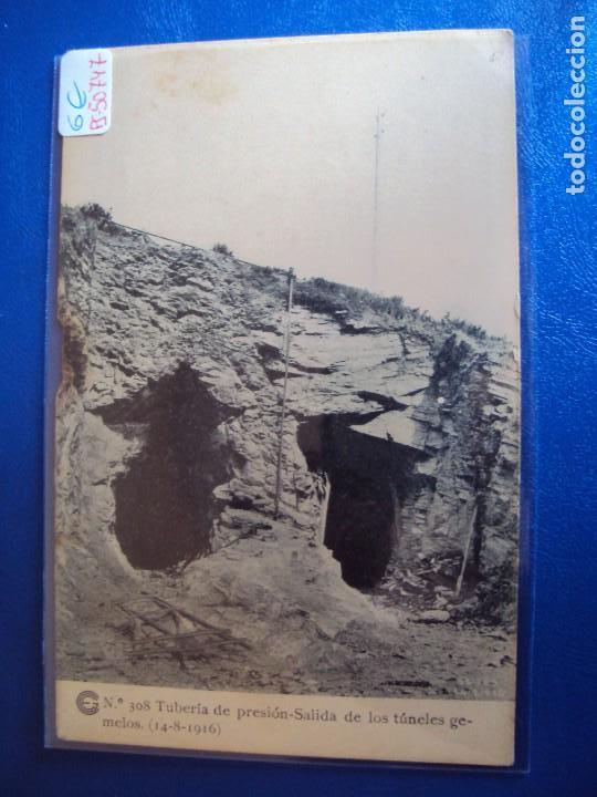 Postales: (PS-50747)CATALANA DE GAS Y ELECTRICIDAD S.A.OBRAS DEL SALTO DE EL RUN.POSTAL N&ordm; 308