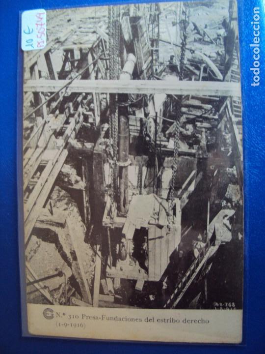 Postkarten: (PS-50749)CATALANA DE GAS Y ELECTRICIDAD S.A.OBRAS DEL SALTO DE EL RUN.POSTAL N&ordm; 310