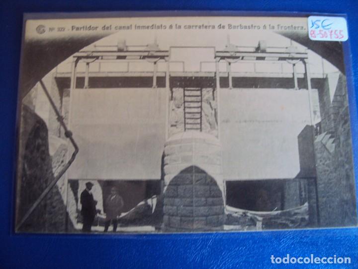 Postkarten: (PS-50755)CATALANA DE GAS Y ELECTRICIDAD S.A.OBRAS DEL SALTO DE EL RUN.POSTAL N&ordm; 322