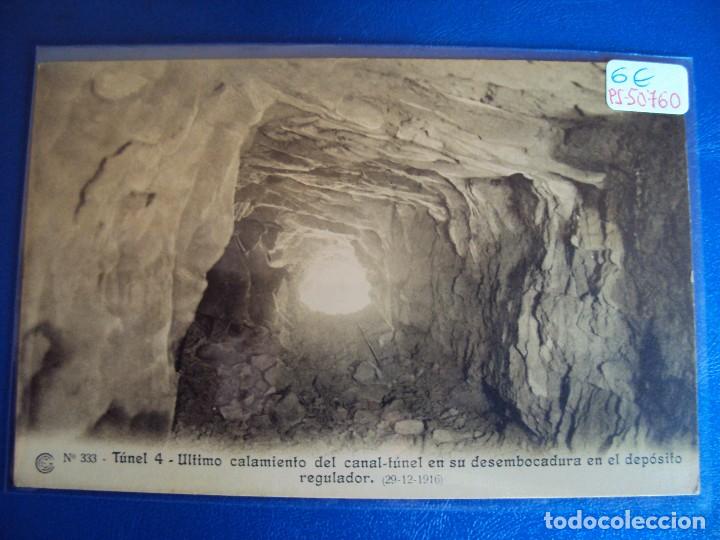 Postales: (PS-50760)CATALANA DE GAS Y ELECTRICIDAD S.A.OBRAS DEL SALTO DE EL RUN.POSTAL N&ordm; 333
