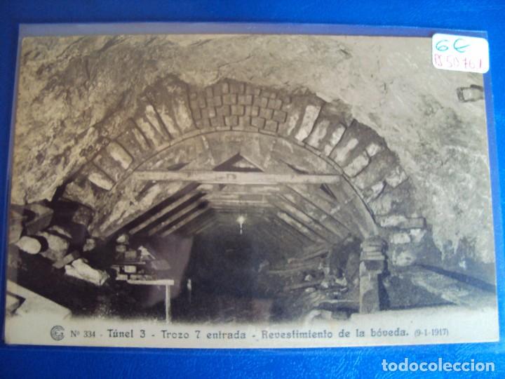 Postales: (PS-50761)CATALANA DE GAS Y ELECTRICIDAD S.A.OBRAS DEL SALTO DE EL RUN.POSTAL N&ordm; 334