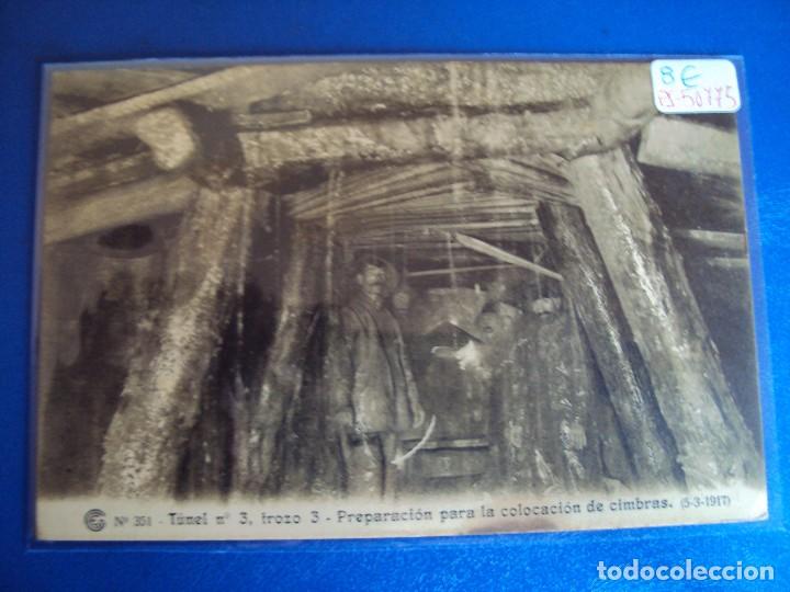 Postkarten: (PS-50775)CATALANA DE GAS Y ELECTRICIDAD S.A.OBRAS DEL SALTO DE EL RUN.POSTAL N&ordm; 351