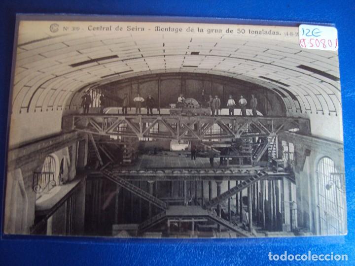 Postkarten: (PS-50801)CATALANA DE GAS Y ELECTRICIDAD S.A.OBRAS DEL SALTO DE EL RUN.POSTAL N&ordm; 389