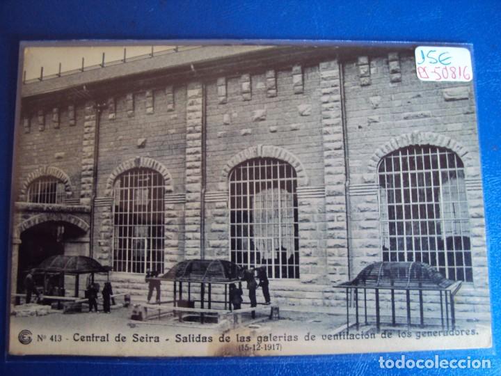 Postales: (PS-50816)CATALANA DE GAS Y ELECTRICIDAD S.A.OBRAS DEL SALTO DE EL RUN.POSTAL N&ordm; 413